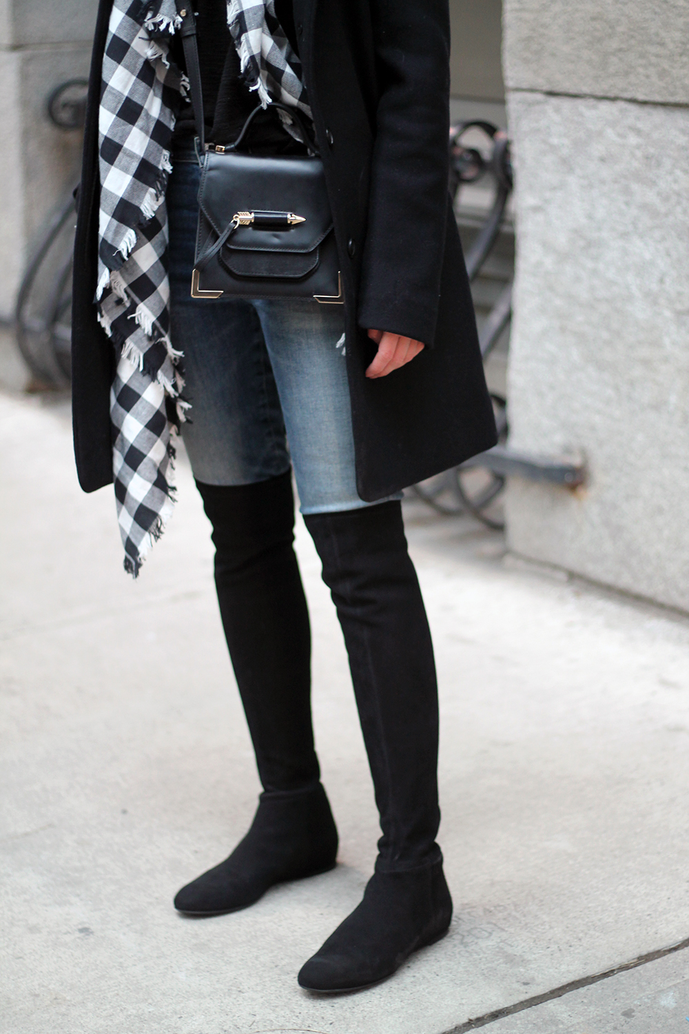 la canadienne over the knee boots