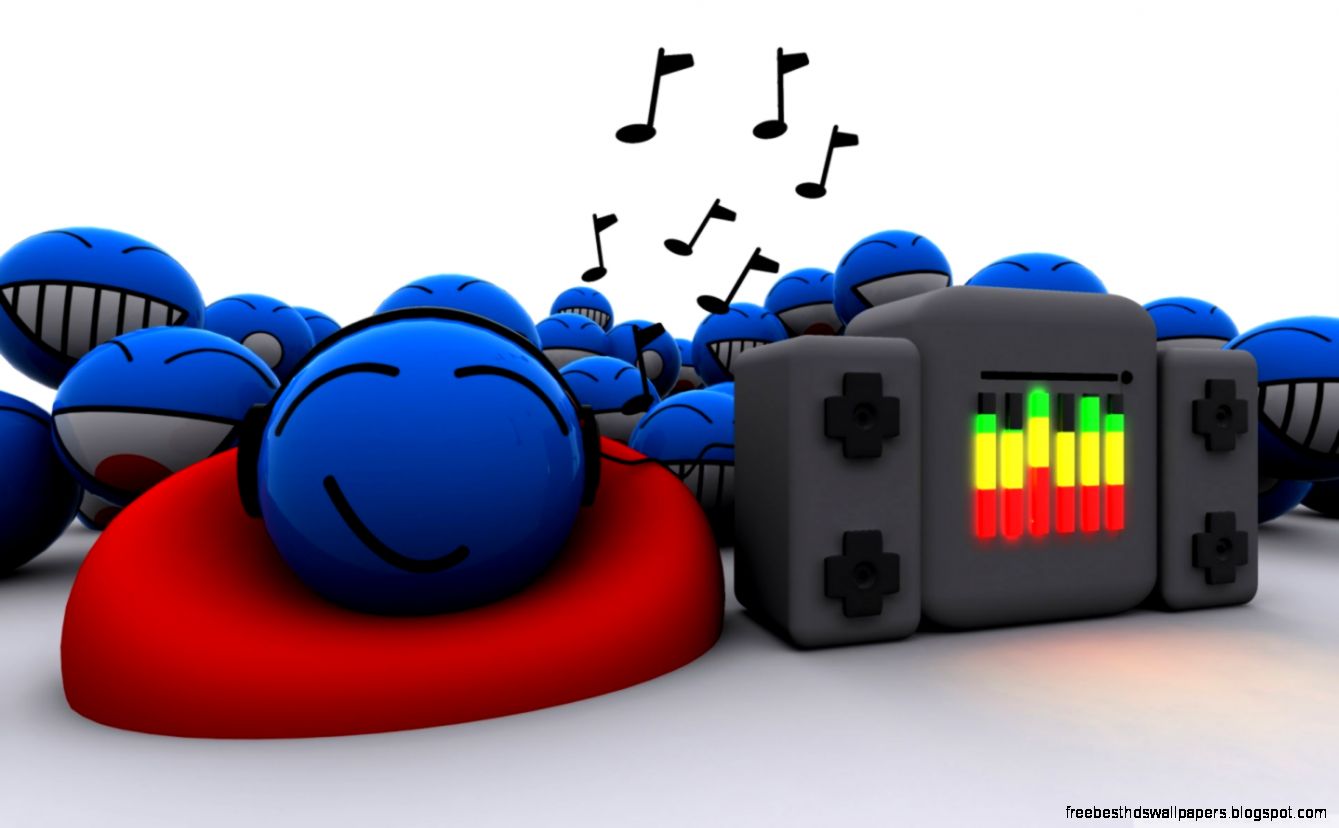 Listening Music HD desktop wallpaper  Widescreen  High