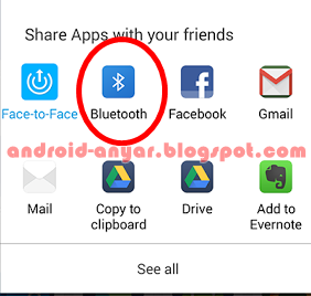 Cara Mengirim APK Game Android dengan Bluetooth ke Android Lain