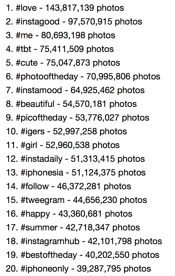 20 Days of Chill Hashtag
