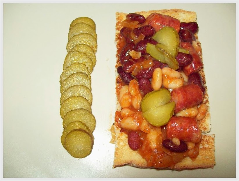 Fasole alba si rosie cu cabanos