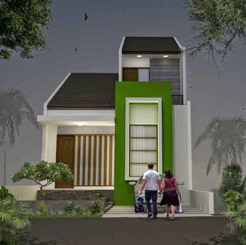 Desain Rumah Minimalis 2 Lantai Lahan Sempit - Gambar Foto 