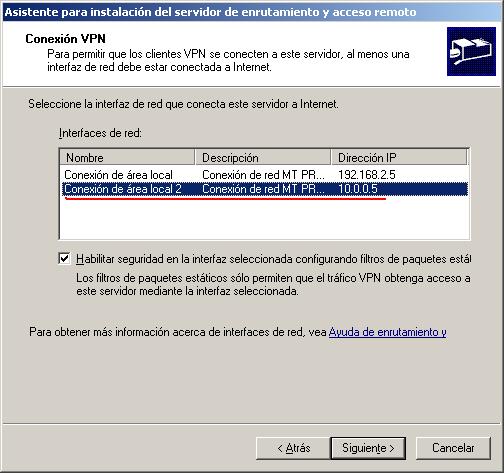 configurando servidor vpn no windows server 2003