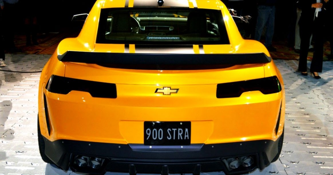 yellow bumblebee car
