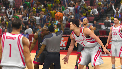 NBA 2K13 Shaq vs Yao Ming Rockets