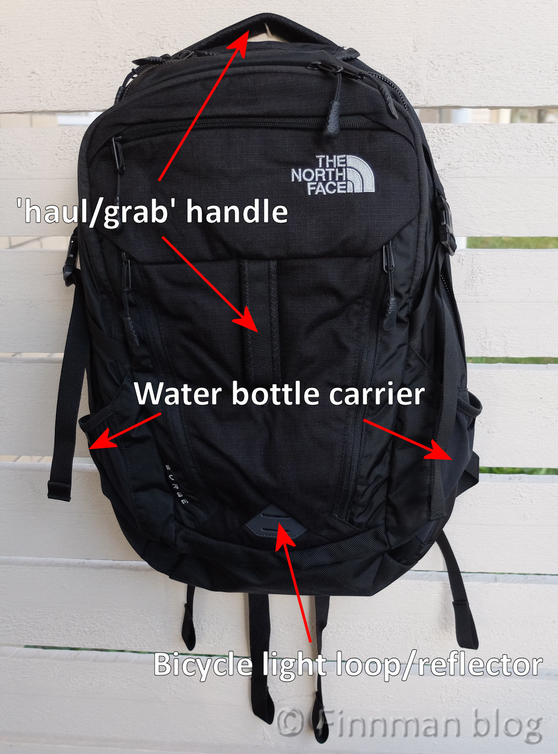 north face hot shot backpack old version