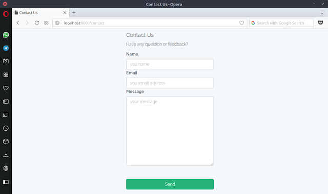 Cara Membuat Contact Form di Laravel dengan Library PHPMailer + Gratis Source Code PHP  