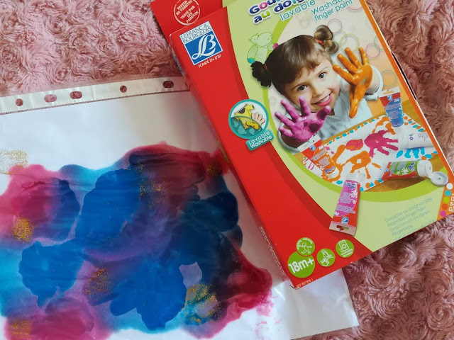 Peinture propre bébé montessori Peinture propre montessori