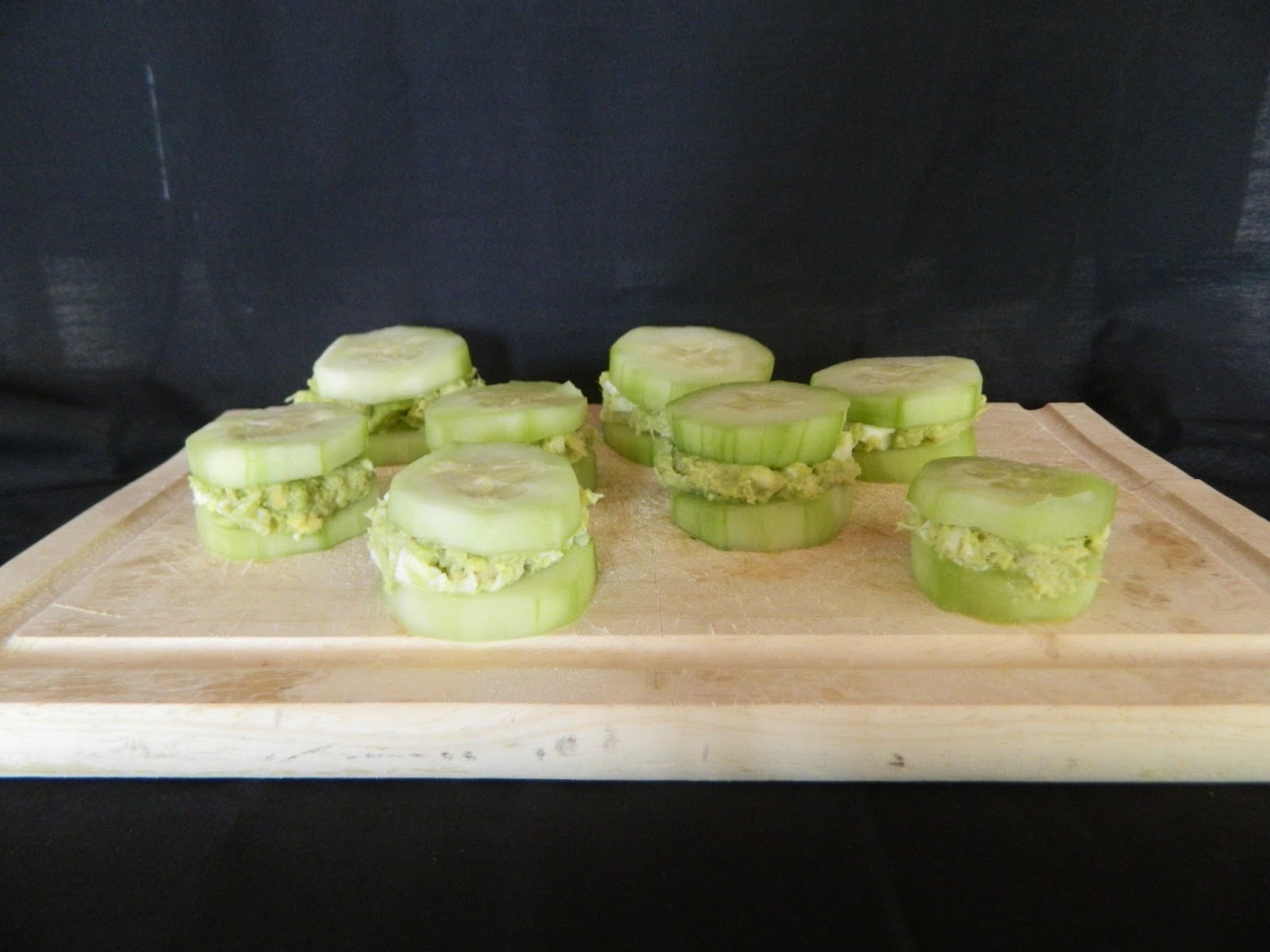 Hawes Mom Tuna, Avocado and Cucumber Sandwiches