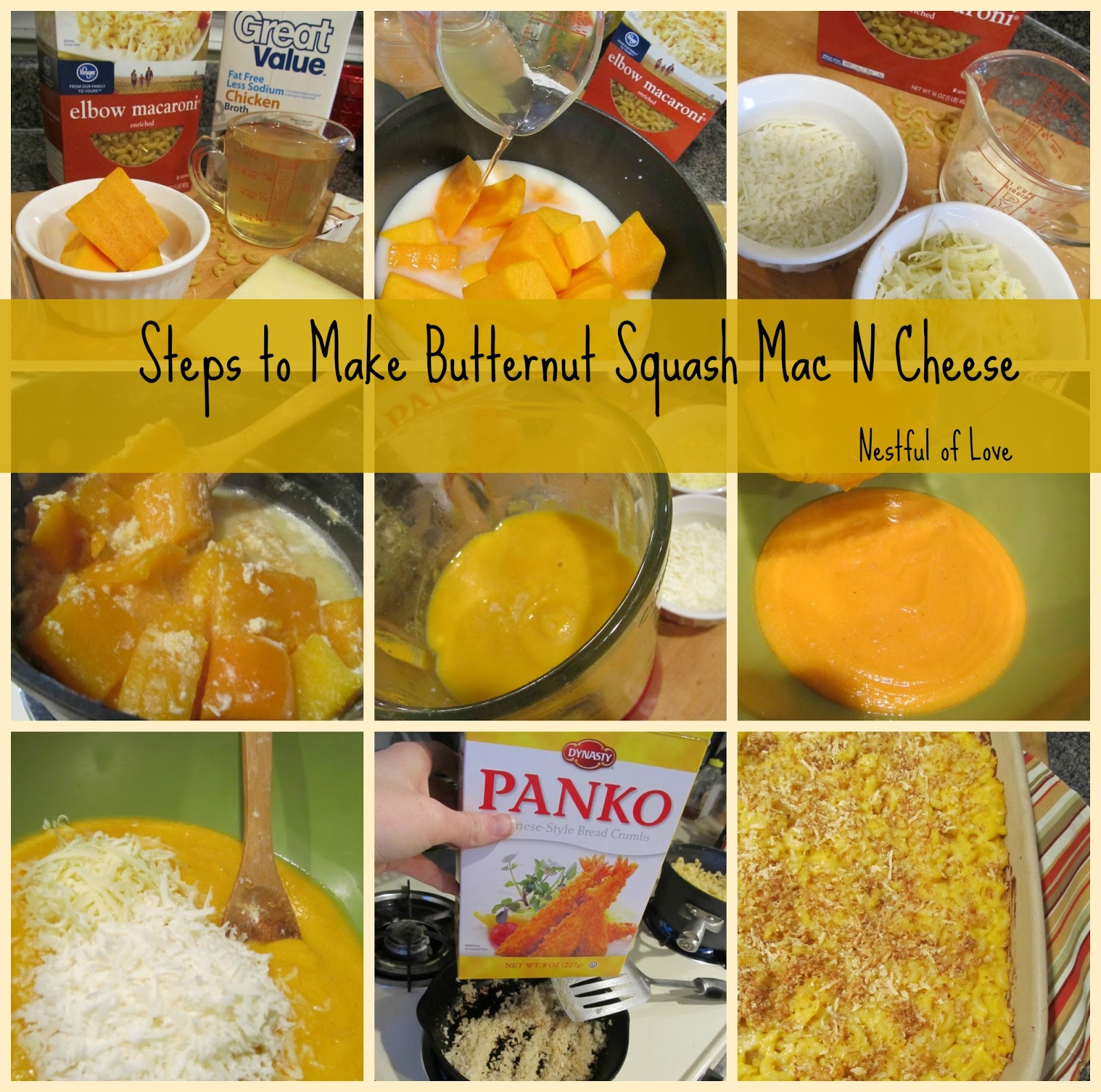 Nestful of love Trader Joe's Tuesday Butternut Squash Mac & Cheese