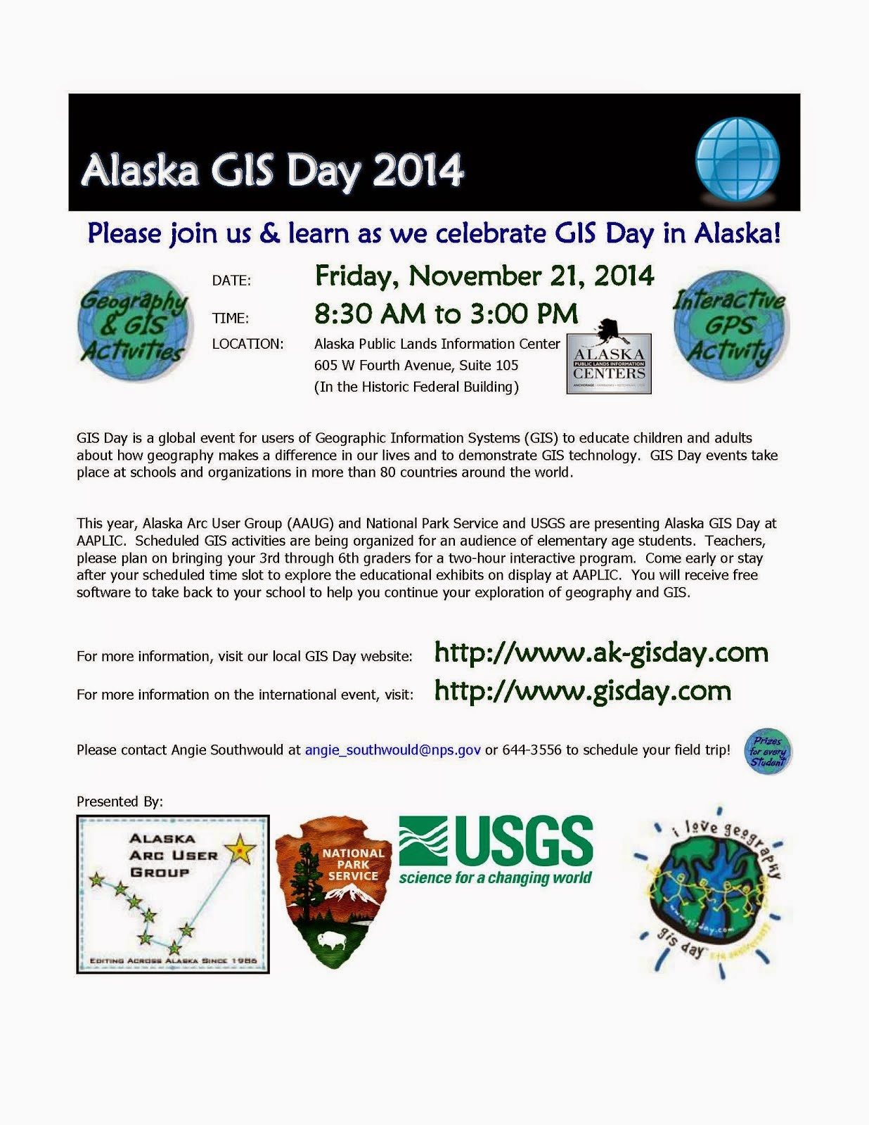 below to visit our Alaska GIS Day informational webpage