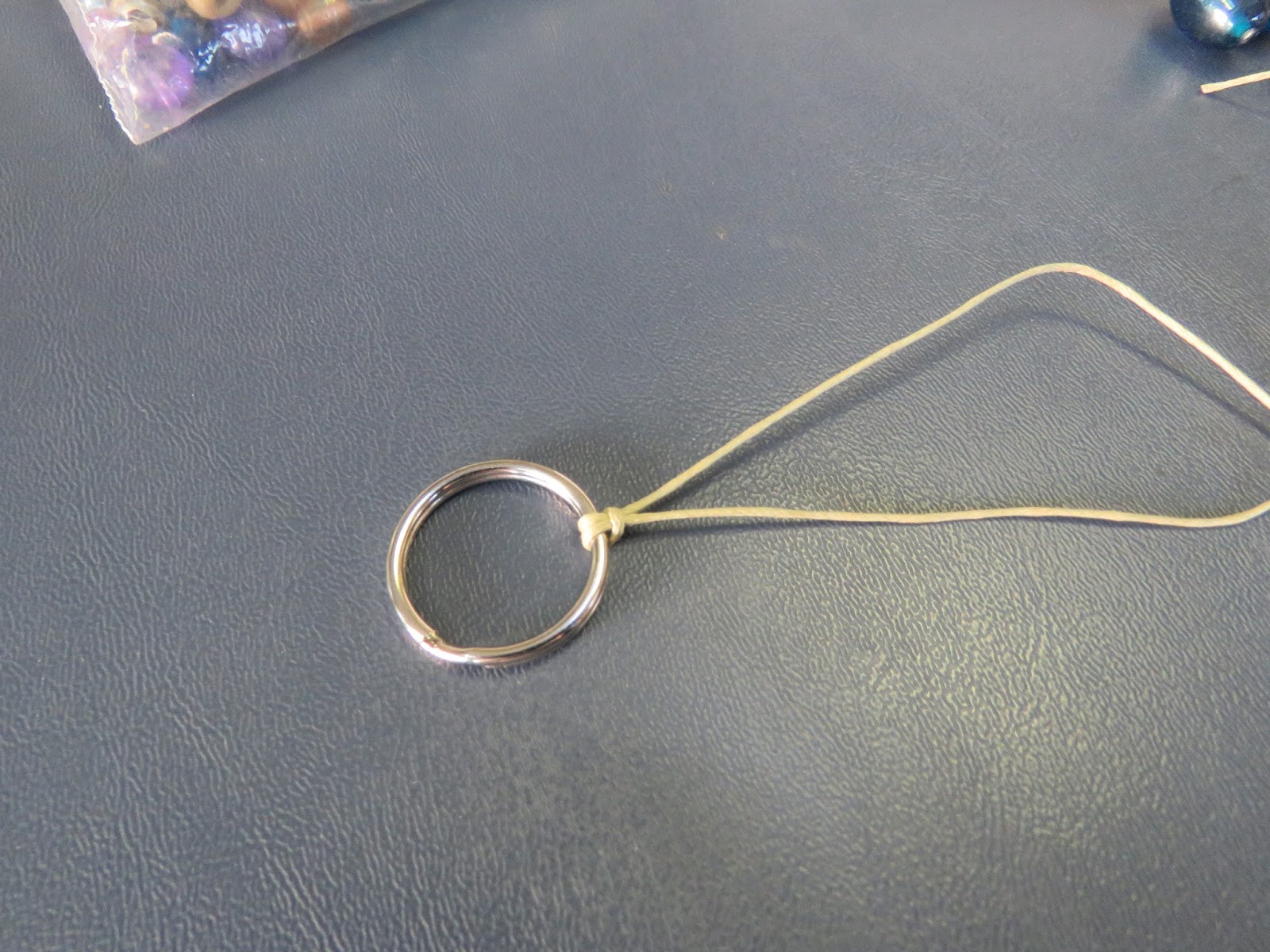 Simple DIY Beaded Keychains