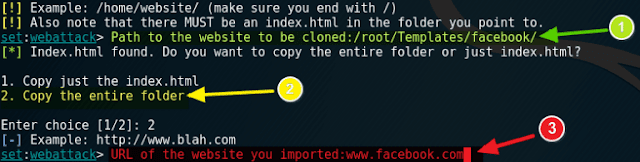 تهكير حسابات الفيسبوك بواسطة نظام كالي لينكس عبر أداة الهندسة الإجتماعية SEToolkit  تهكير حسابات الفيسبوك بواسطة نظام كالي لينكس عبر أداة الهندسة الإجتماعية SEToolkit