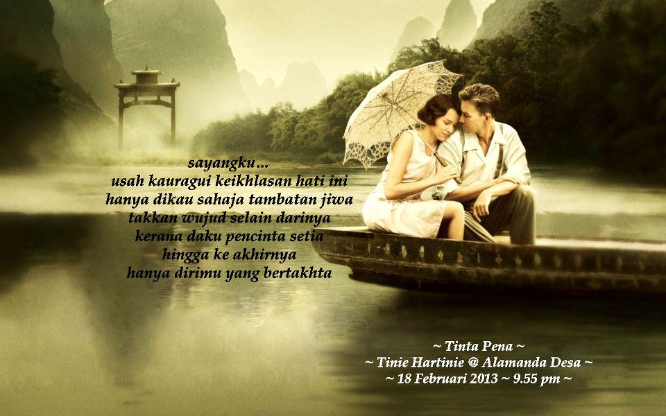 saat kesepian menghimpit relung sukma