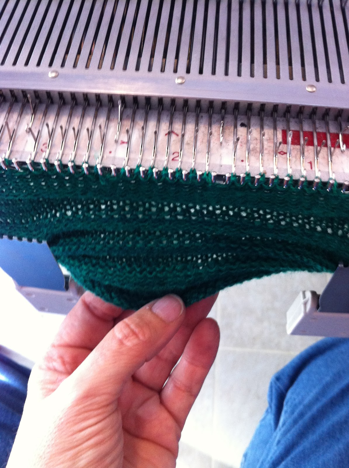 Machine Knitting Fun The Dreaded Garter Bar