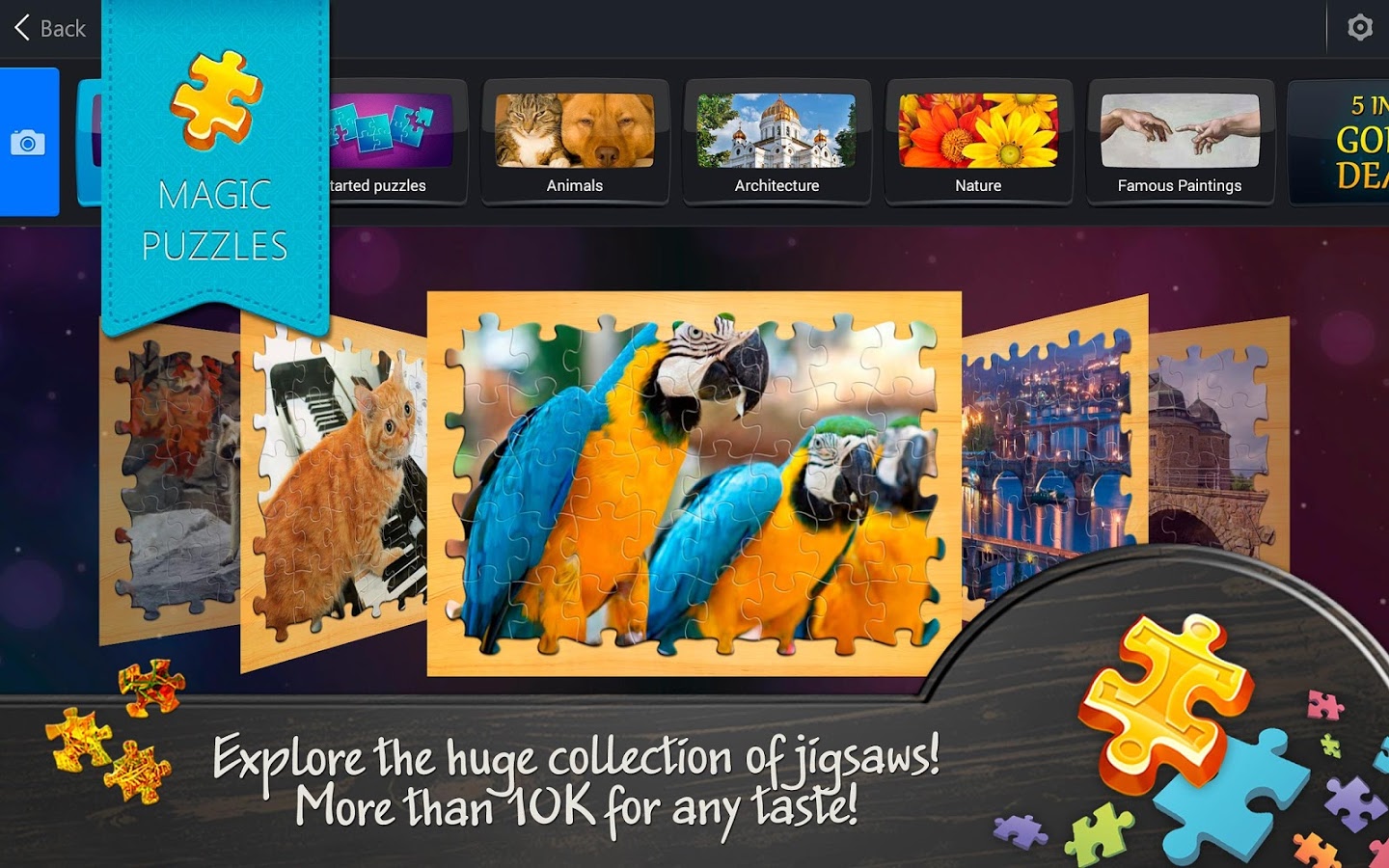 Corners of My Life magic jigsaw puzzle