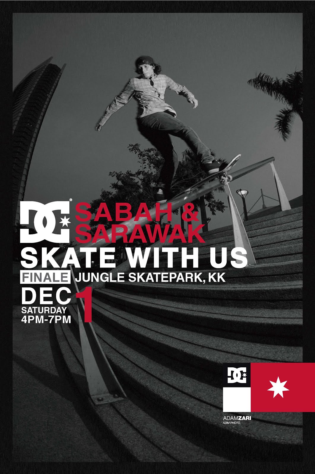 SkateMalaysia DC SKATE WITH US BORNEO