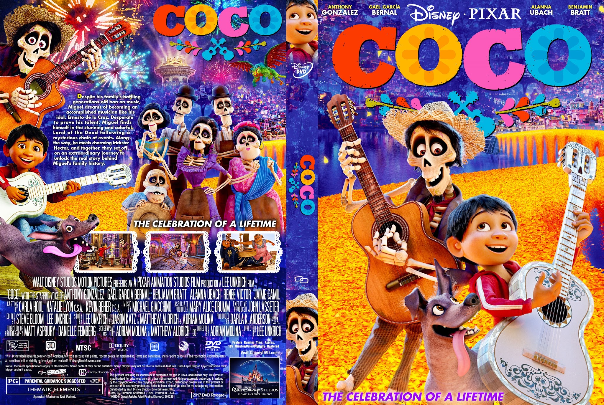 COCO DVD Cover.