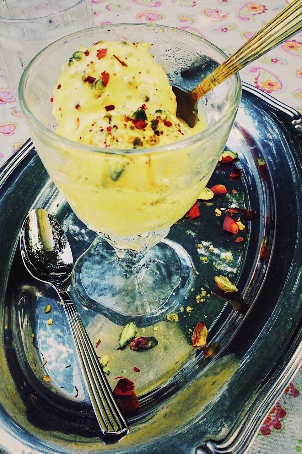 Turmeric & Saffron Saffron Ice Cream