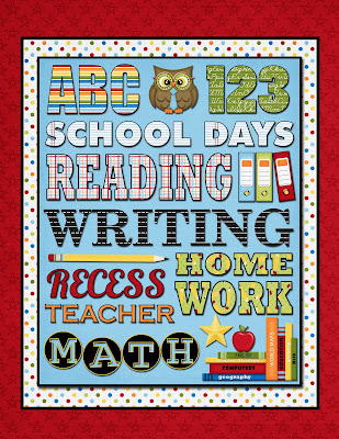 FlipChick Designs: Back to School Subway Art and Lunch Box Notes