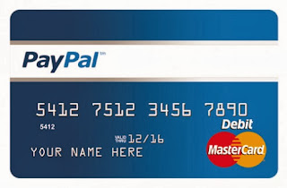 شرح الحصول على بطاقة MasterCard من بنك Paypal  