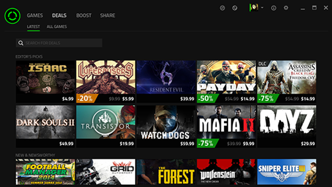 razer cortex скачать