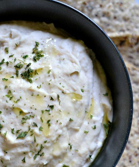 Mrs.Sw13 Cannellini beans dip / spread galore!