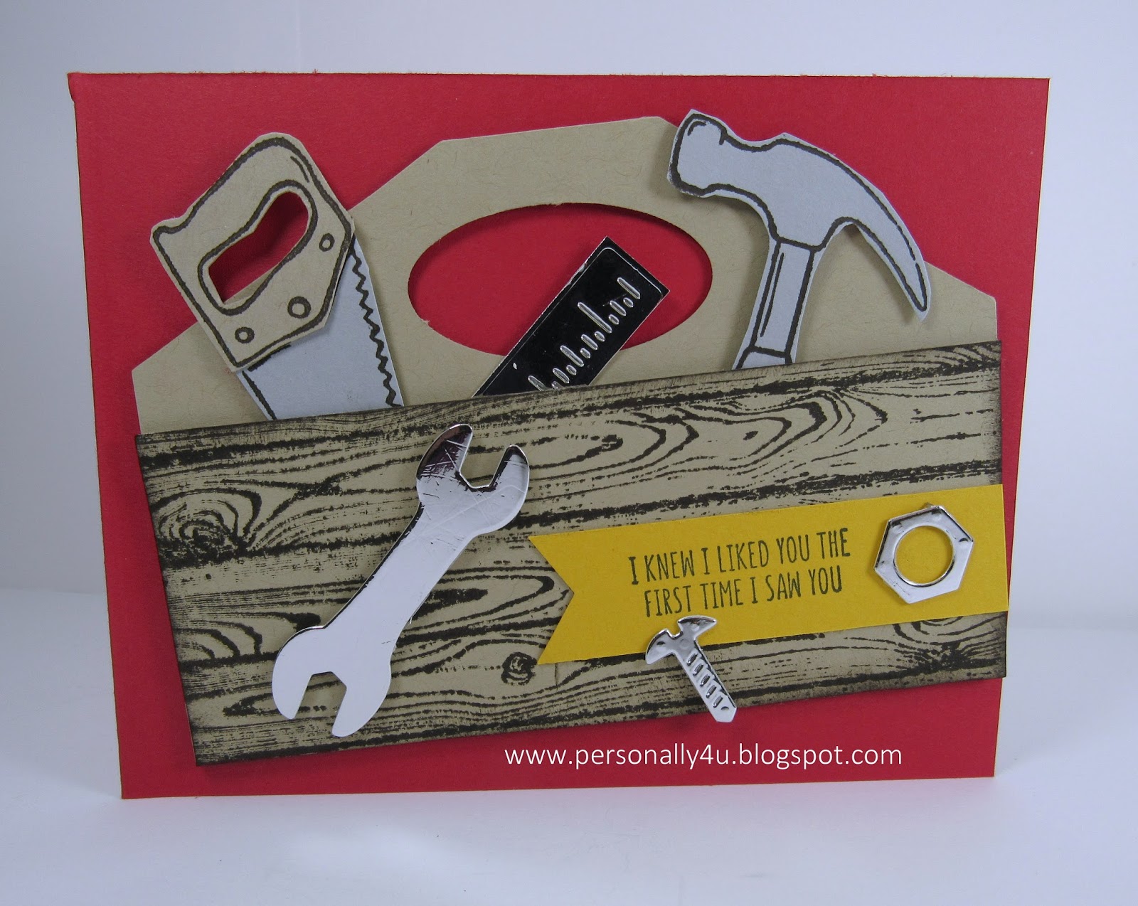 Personally Yours Father's Day Tool Box Gift Card