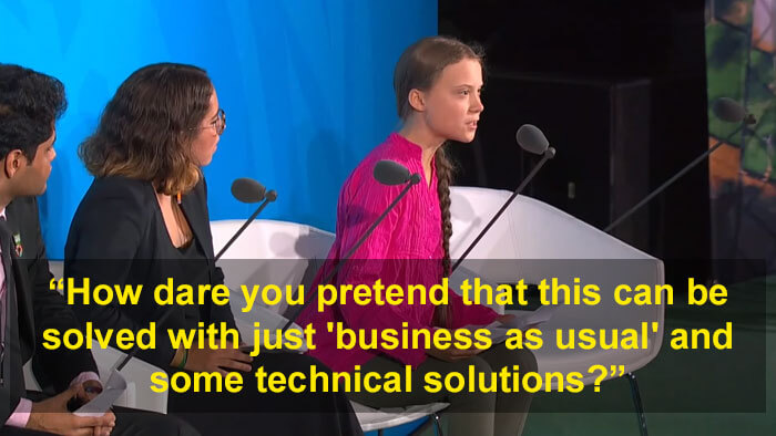 Greta Thunberg’s Thought-Provoking Speech At The UN Climate Summit Is Going Viral Greta Thunberg’s Thought-Provoking Speech At The UN Climate Summit Is Going Viral