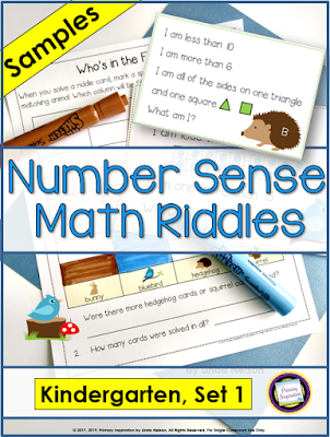 Primary Inspiration: Try These Free Kindergarten Math Riddles!