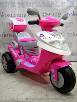 Motor Mainan Aki DOESTOYS DT626 MIO in Pink