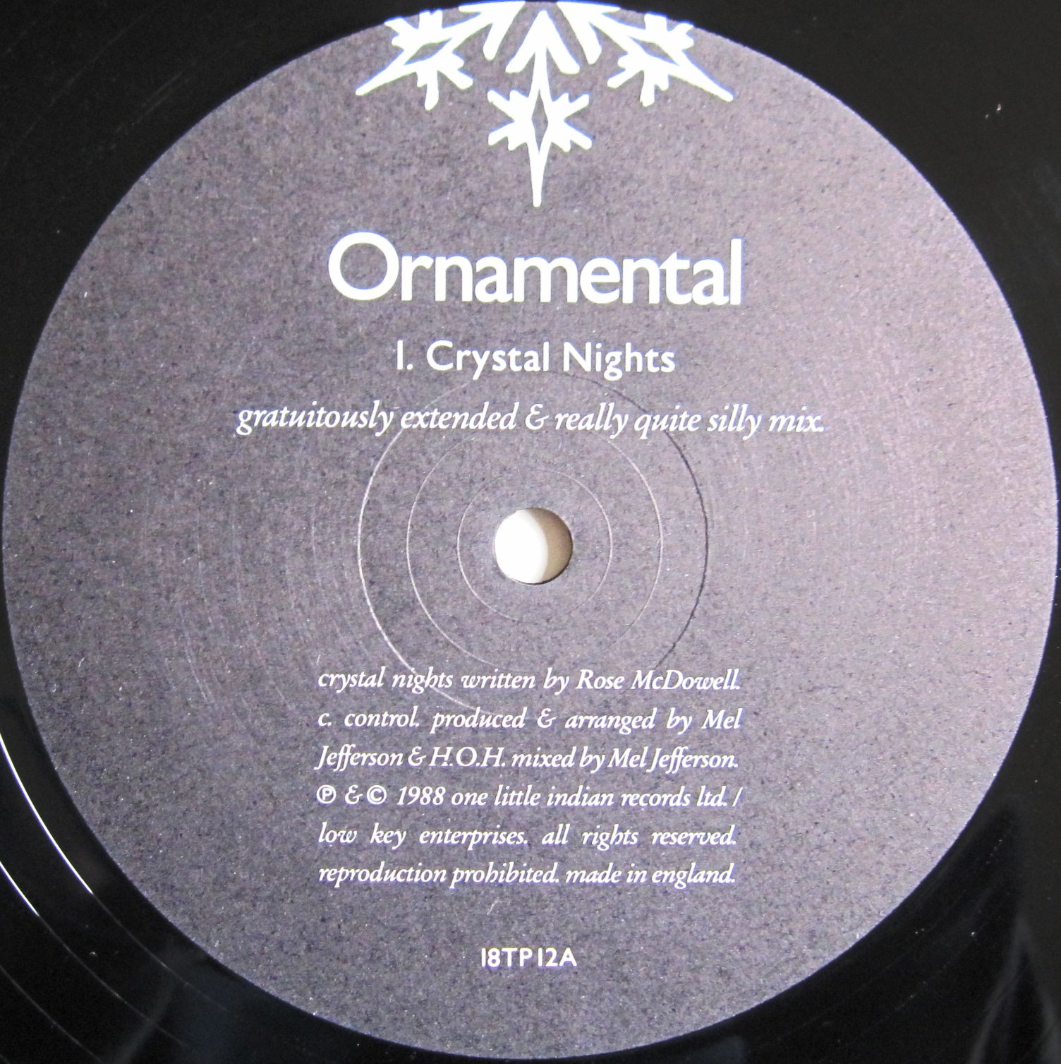 From A Northern Place Ornamental Crystal Nights (12")