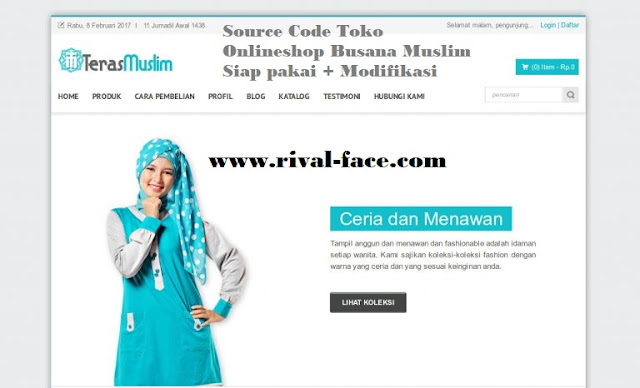 :Source Code Toko Onlineshop Busana Muslim Siap pakai + Modifikasi 