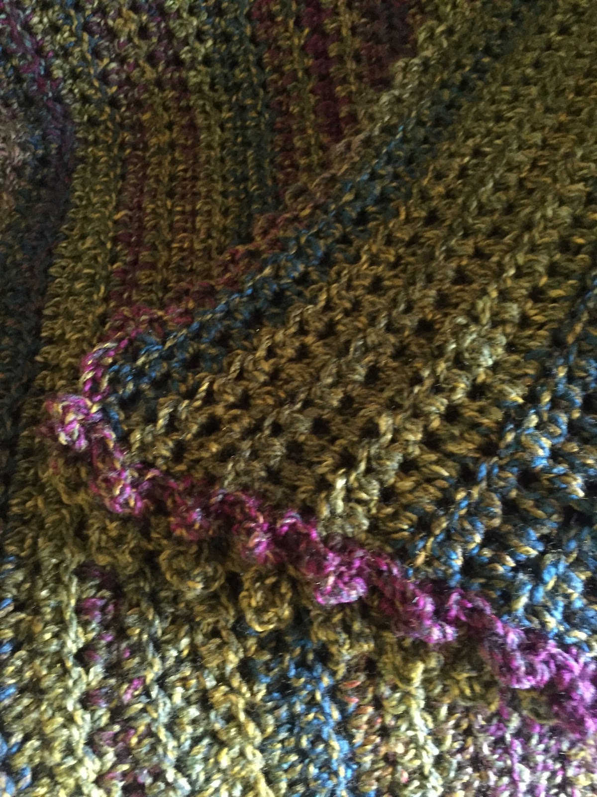 Pretty In Crochet Half Double Crochet Lap Blanket