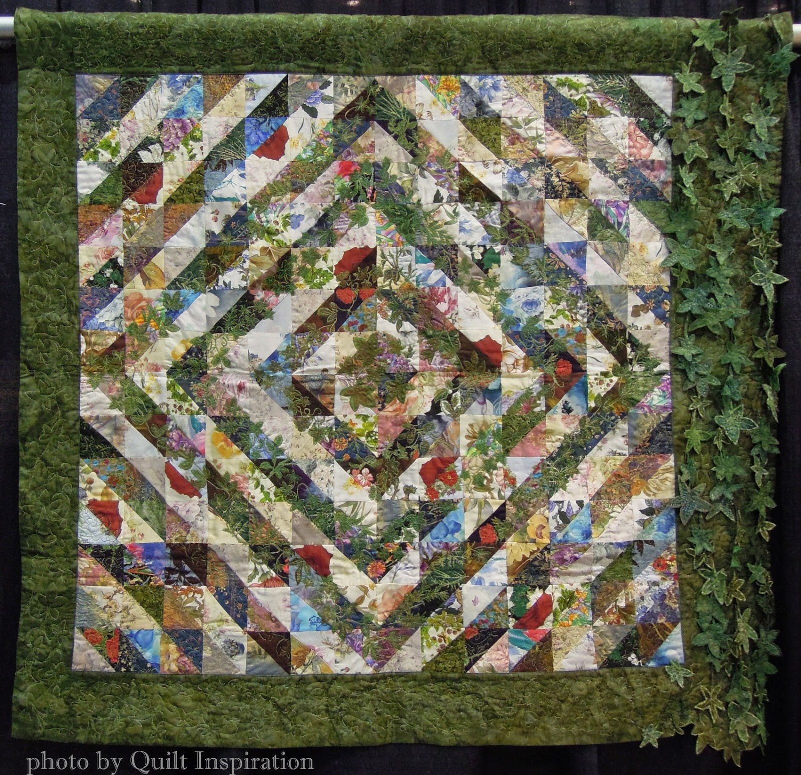 Quilt Inspiration Green, green