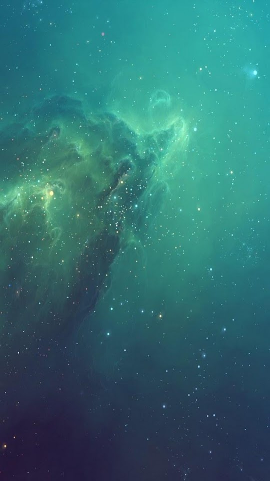   iOS 7 Blue Outer Space   Android Best Wallpaper
