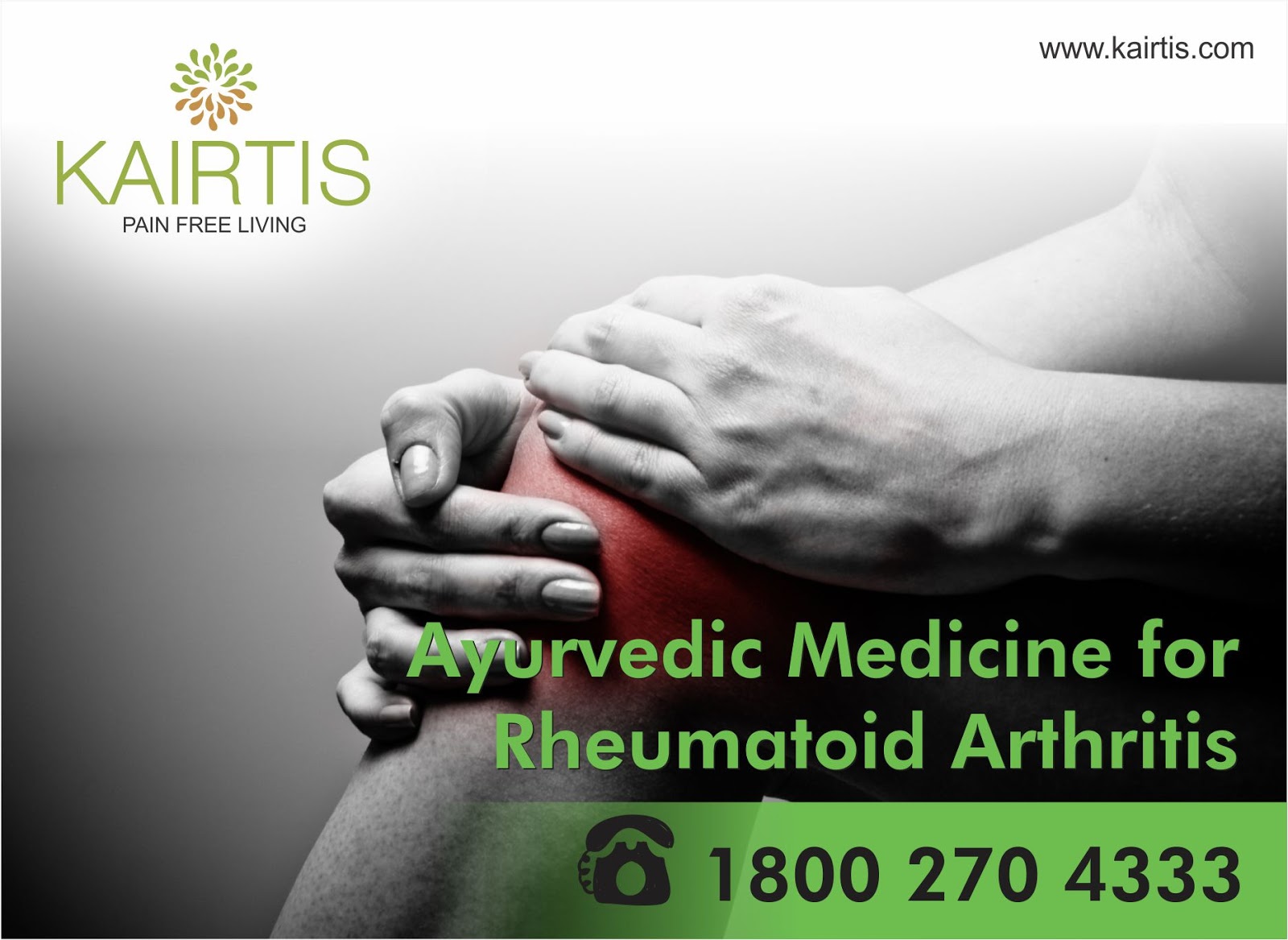 Kairali Kairtis Ayurvedic Oil No More Suffering with Knee Arthritis