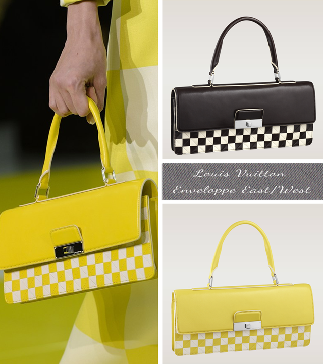 Louis Vuitton Bags Replica: Louis Vuitton Spring Summer 2013 - Damier Mosaic Enveloppe
