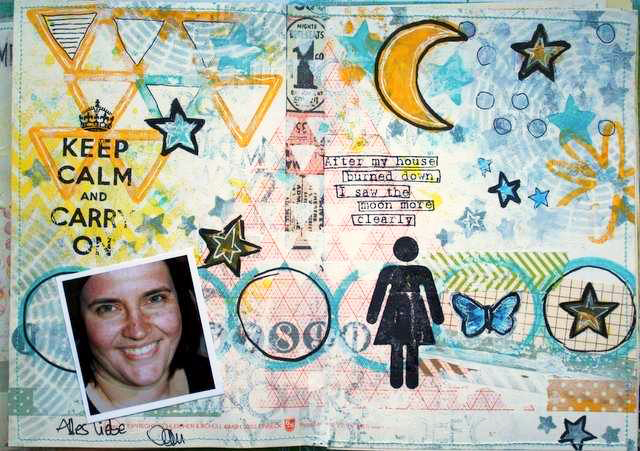 Mixed Media Montag | Designteam-Art Journal von Dani