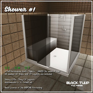 [Black Tulip] Mesh - Shower #1