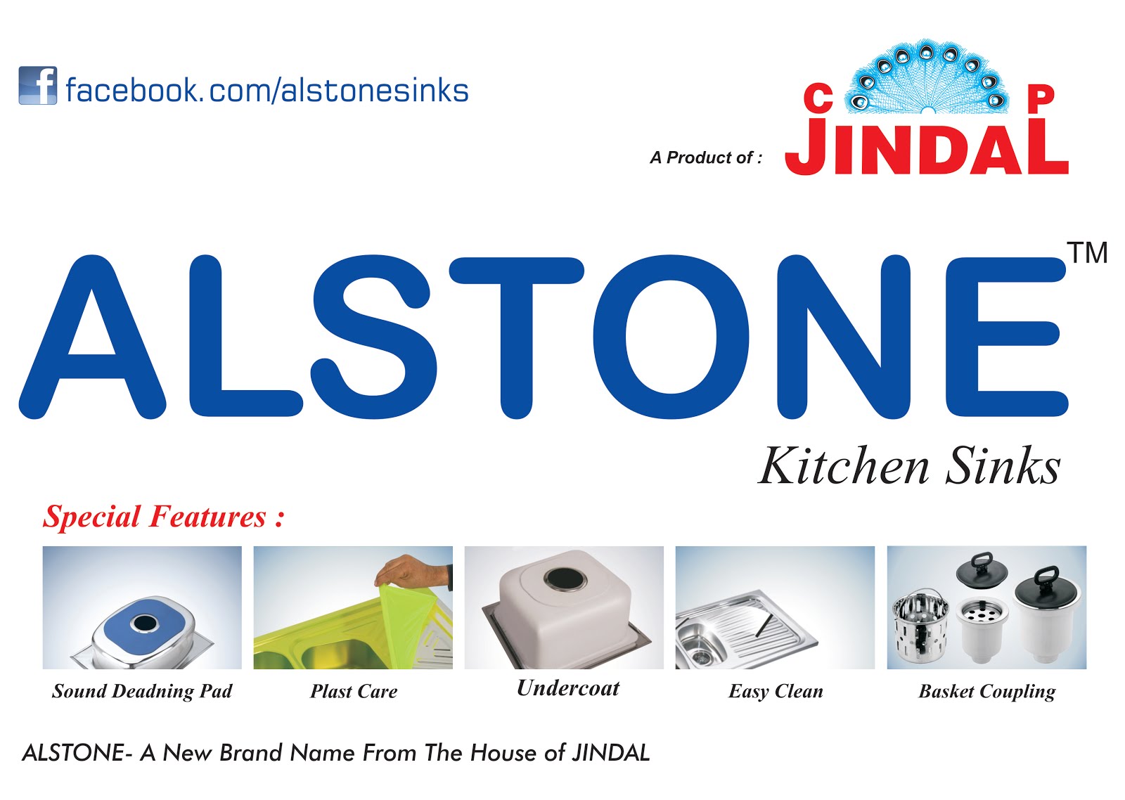ALSTONE Jindal Sinks India's leading kitchen sinks company