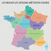 Les noms des nouvelles régions de France