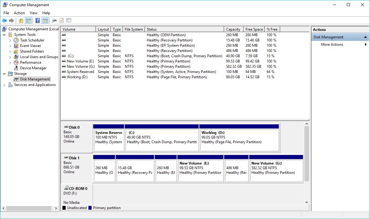 Changing a GUID Partition Table Disk Into a Master Boot Record Disk