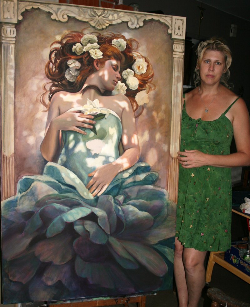 Женщина из картины оно