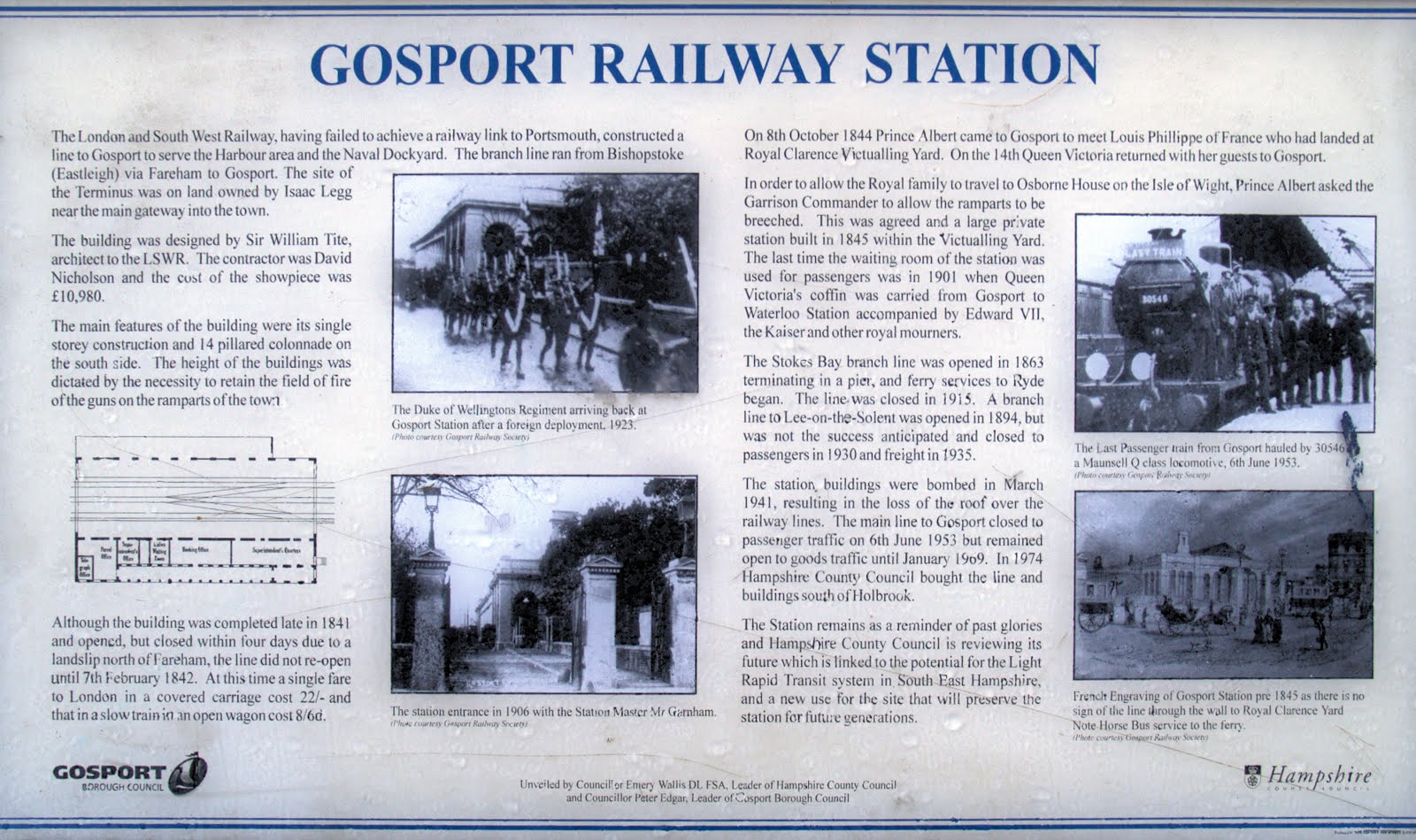 Gosport display board