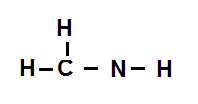 Simple Procedure for writing Lewis Structures for methanimine CH2NH- #25.