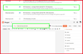 Add keywords to your blog post title Add keywords to your blog post title