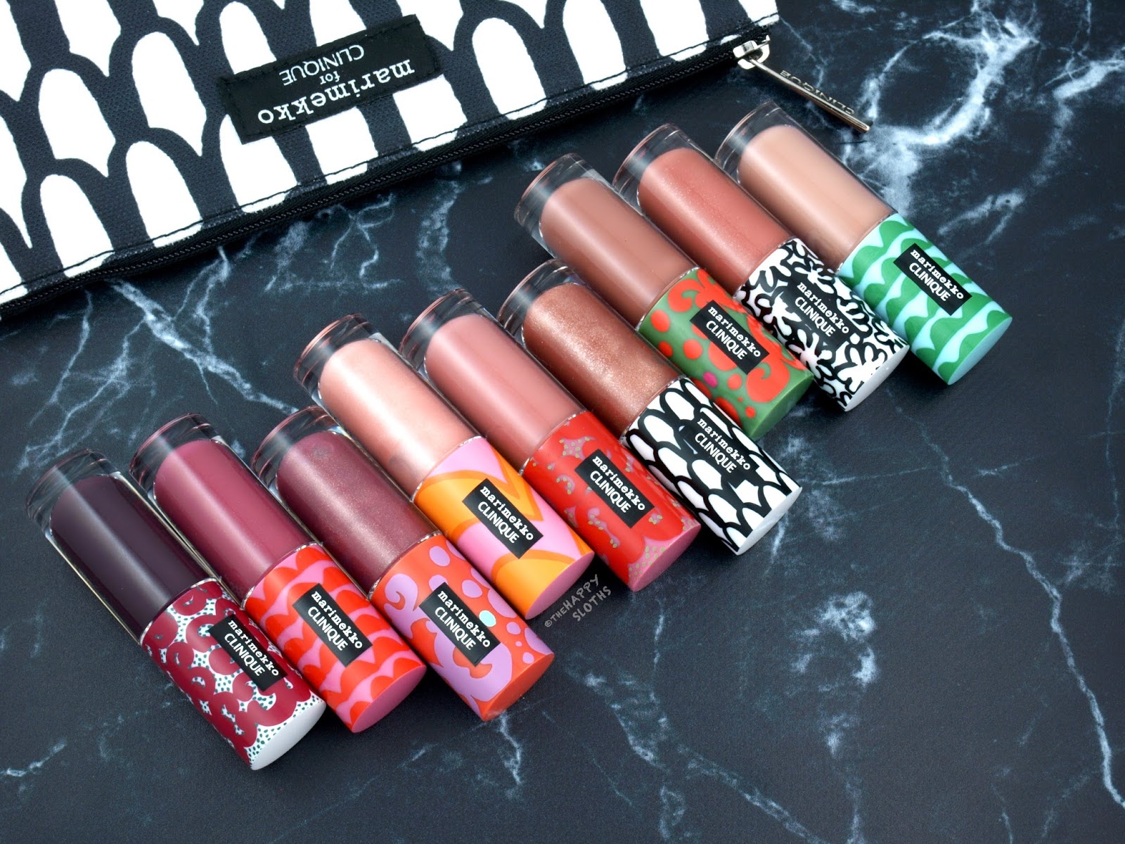 Marimekko for Clinique | Pop Splash Lip Gloss + Hydration: Review and Swatches