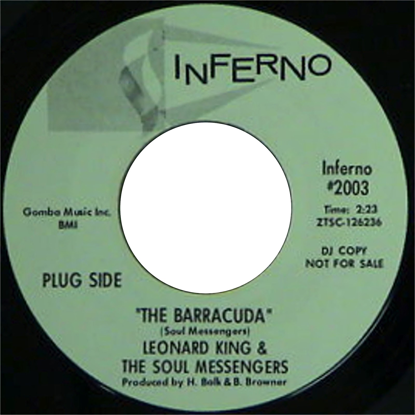Detroit Soul Singles (Small label discogs): Inferno