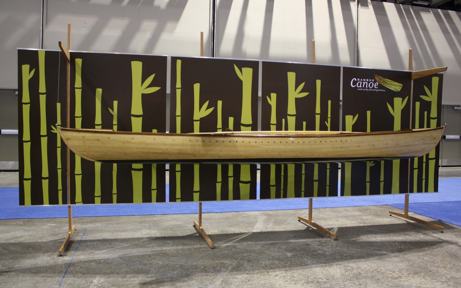 Design to Deal with my Day Job Bamboo Canoe